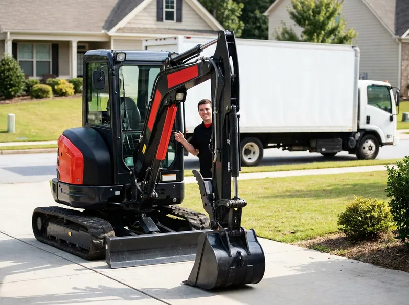 Mini Excavator Rental in Milton, GA